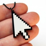 Collana con cursore 8-bit