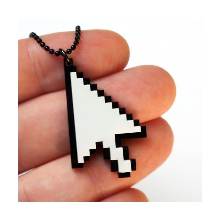 Collana con cursore 8-bit