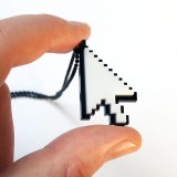 Collana con cursore 8-bit