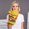 Guanto da forno Hamburger