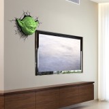 Luce da parete 3D Yoda