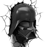 Luce da parete 3D Darth Vader