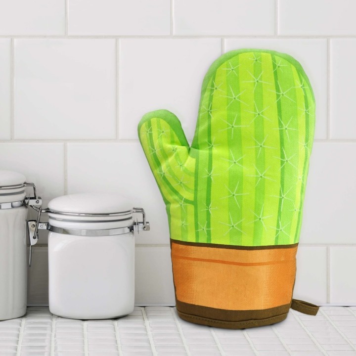Guanto da forno Cactus