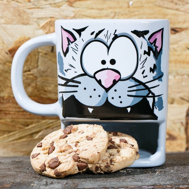 Mug porta biscotti Gatto