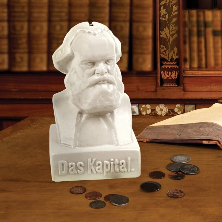 Salvadanaio Karl Marx