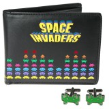 Set portafoglio e gemelli Space Invaders