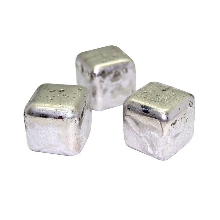 Cubetti refrigeranti d'acciaio