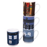 Torre di mug Doctor Who