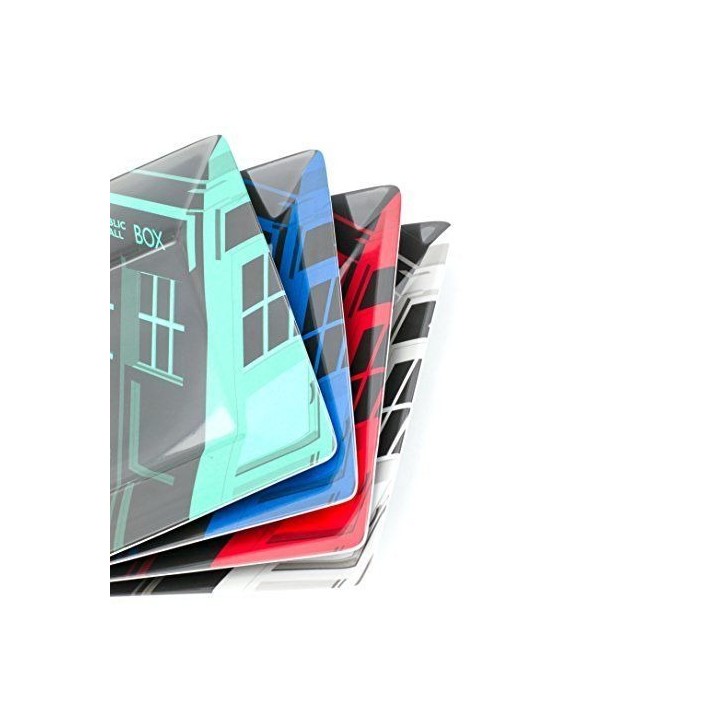 Piatti TARDIS Pop Art
