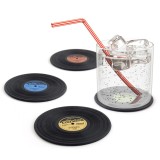 Sottobicchieri dischi in vinile