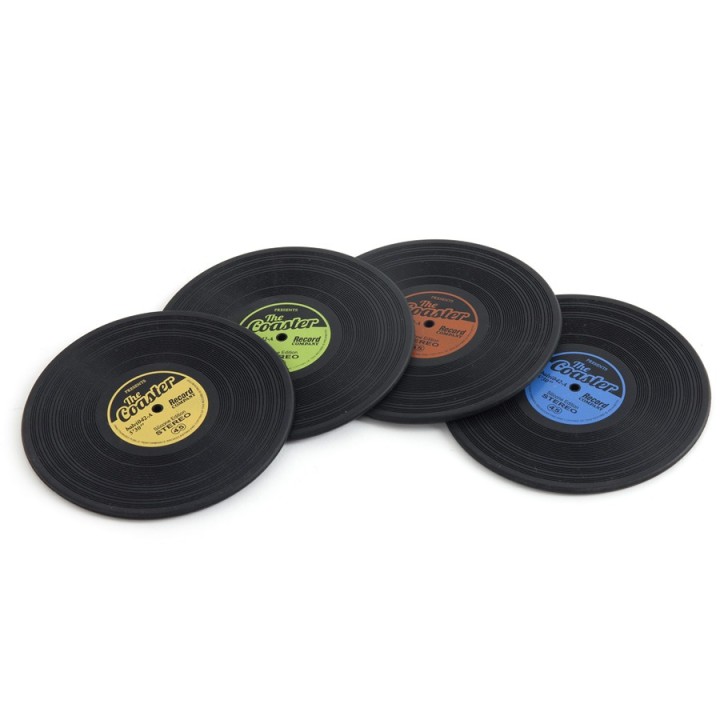 Sottobicchieri dischi in vinile