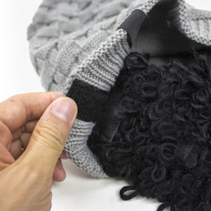 Cappello con Barba riccia
