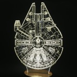 Light Art 3D – Millennium Falcon