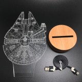 Light Art 3D – Millennium Falcon