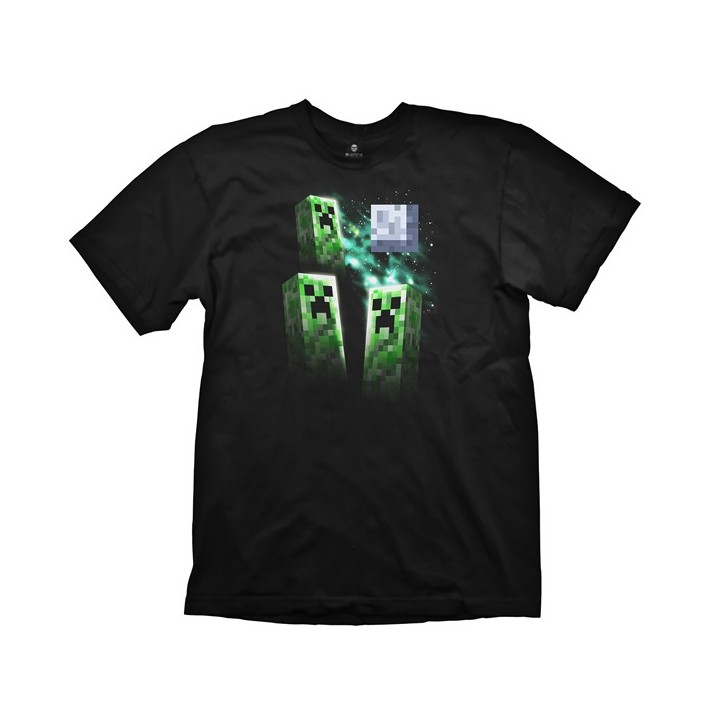 Maglietta Minecraft - Creeper & Moon