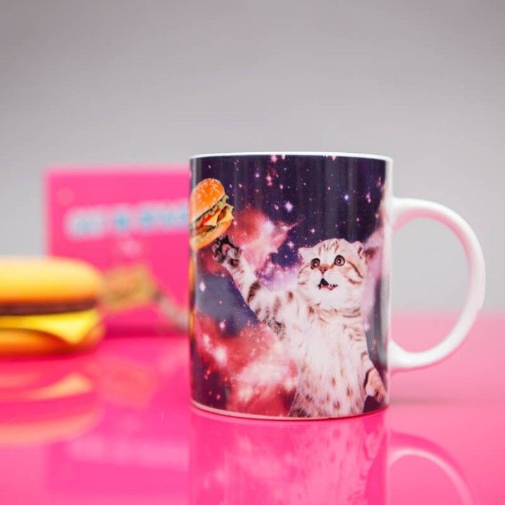 Tazza Gattino spaziale