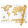 Mappa del mondo da grattare XL