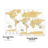 Mappa del mondo da grattare XL