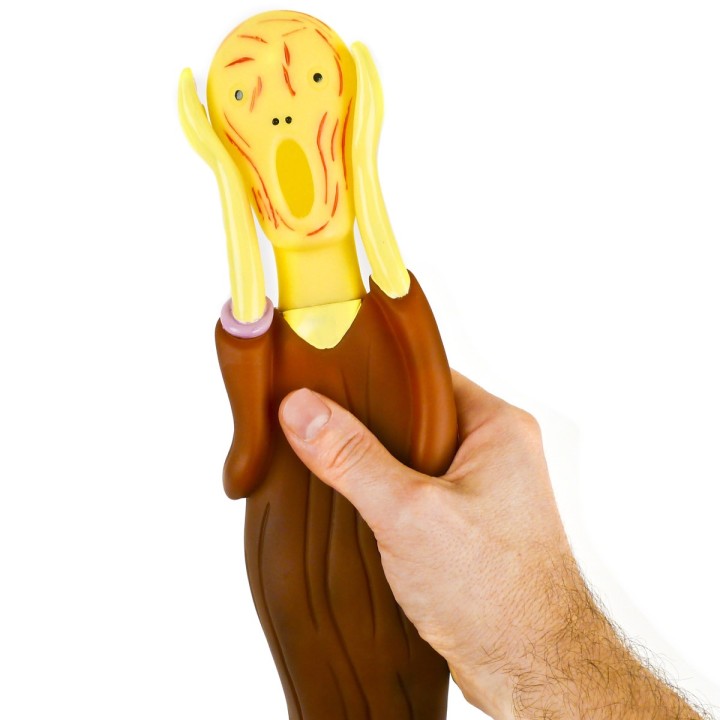Pupazzo Urlo di Munch