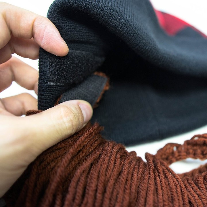Cappello con barba Lumberjack
