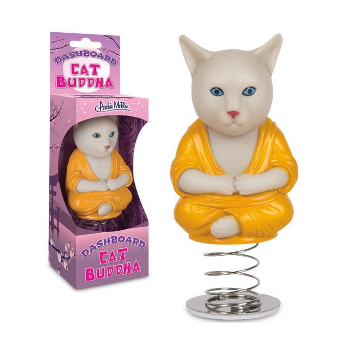 Gatto-Buddha da cruscotto