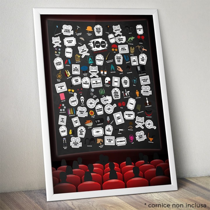 Poster da grattare 101 film