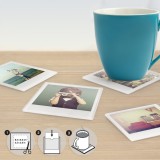 Sottobicchieri Polaroid