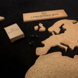 Planisfero componibile in sughero