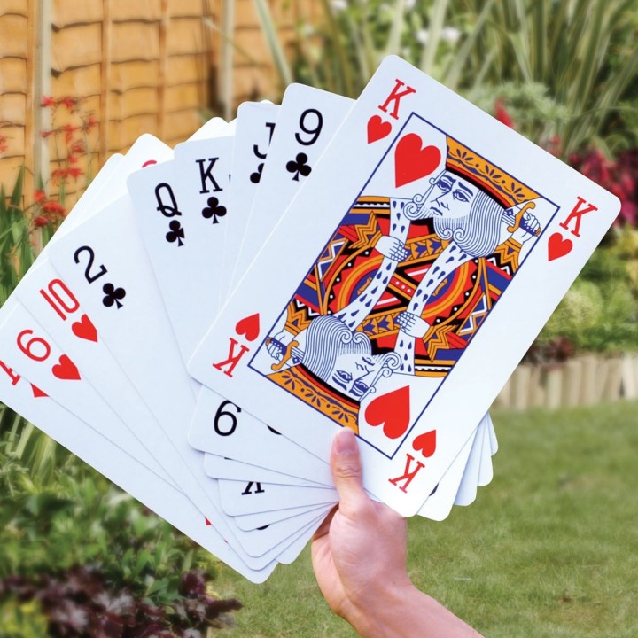 Carte da gioco giganti