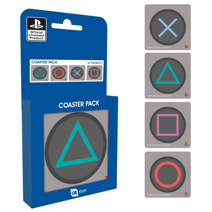 Sottobicchieri PlayStation