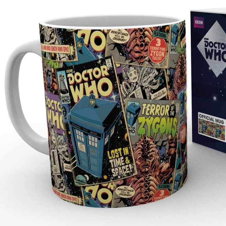 Mug Doctor Who Comic