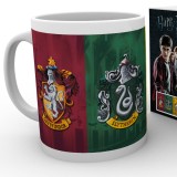 Mug 4 case di Hogwarts