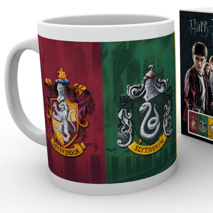 Mug 4 case di Hogwarts