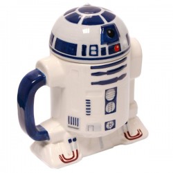 Mug con coperchio R2-D2 (chiuso)