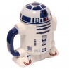 Mug con coperchio R2-D2 (chiuso)