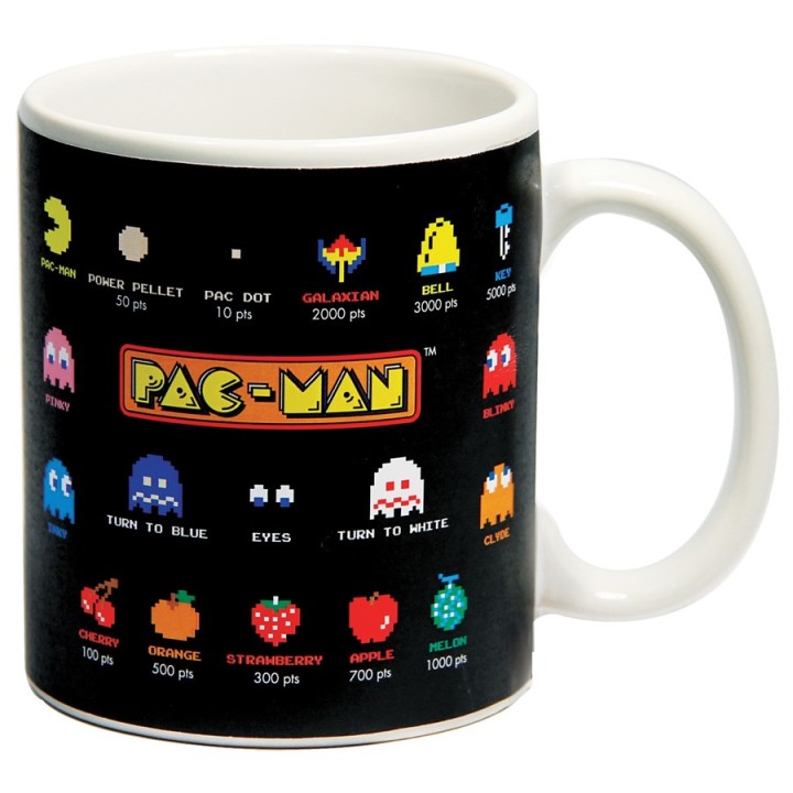 Mug Pac-Man Glossary Termosensibile