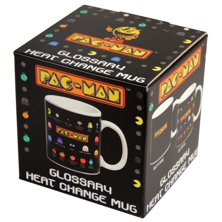 Mug Pac-Man Glossary Termosensibile