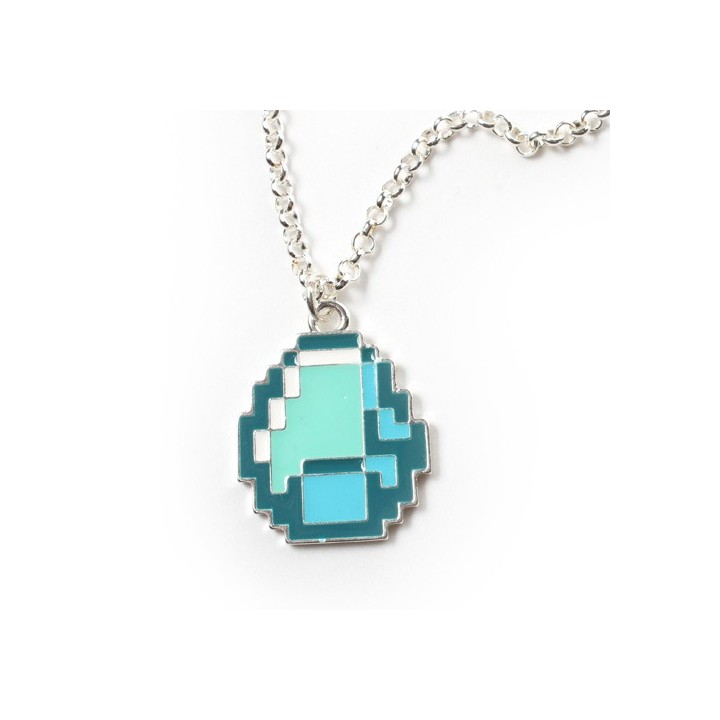 Collana con Diamante Minecraft