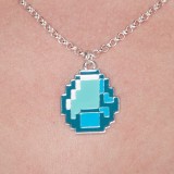 Collana con Diamante Minecraft