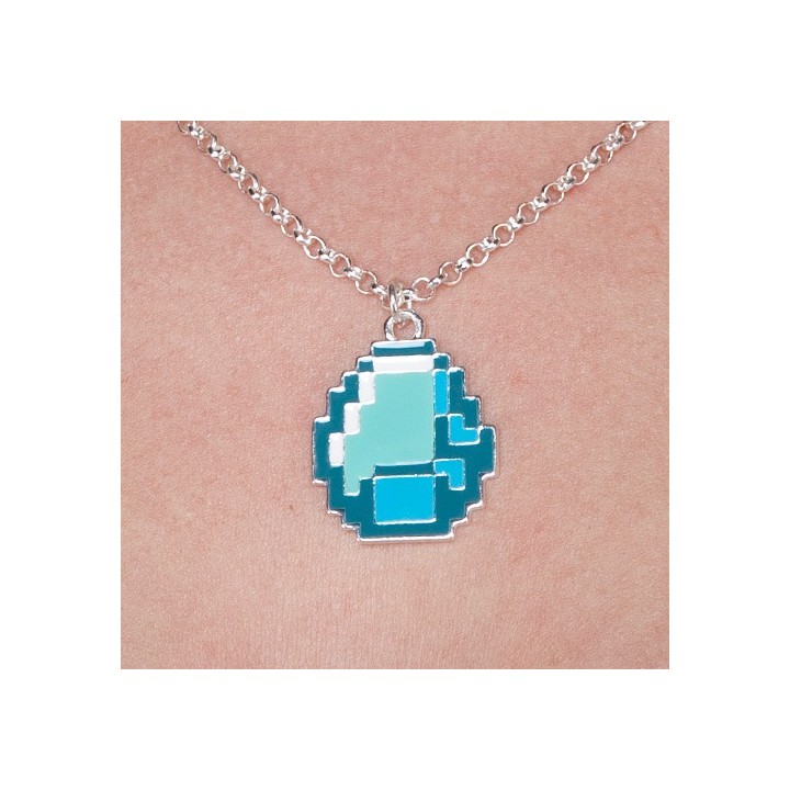 Collana con Diamante Minecraft