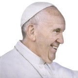 Adesivo da finestrino – Papa Francesco