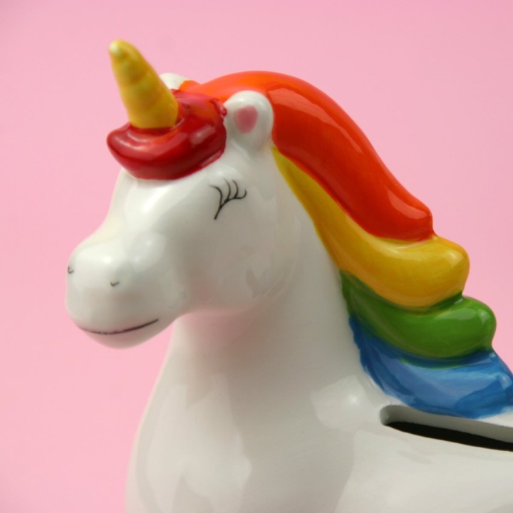 Salvadanaio Unicorno