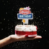Insegna per torte di compleanno