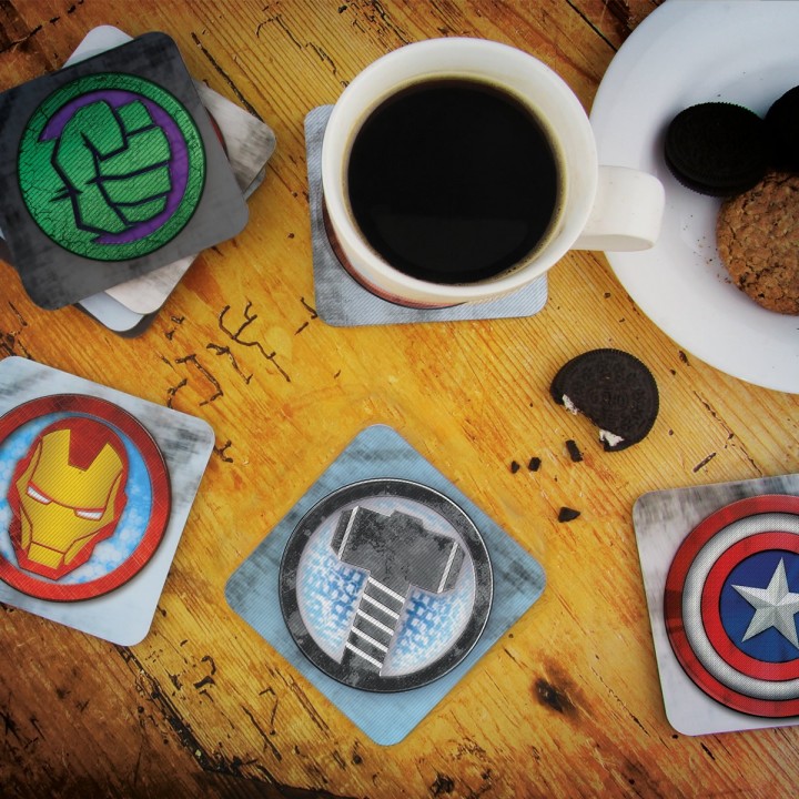 Sottobicchieri 3D Avengers