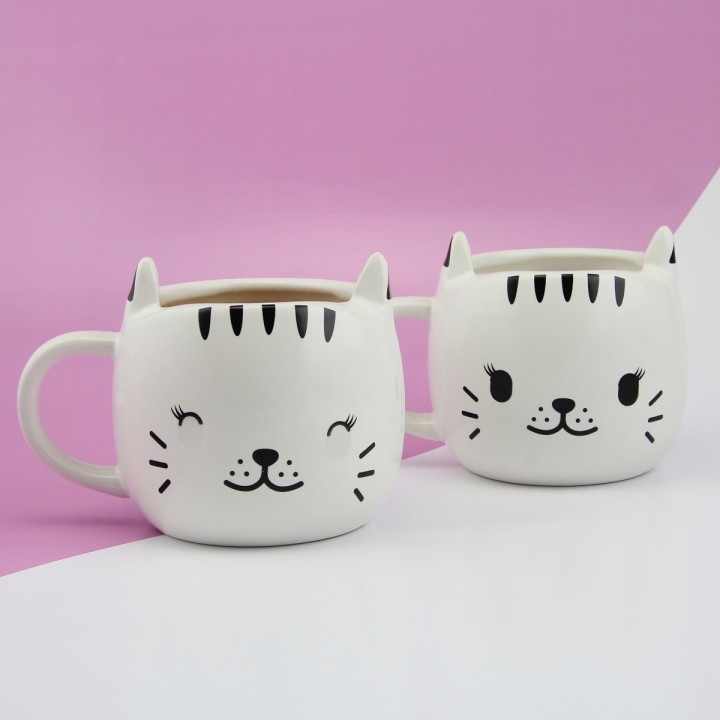Mug termosensibile Happy Cat