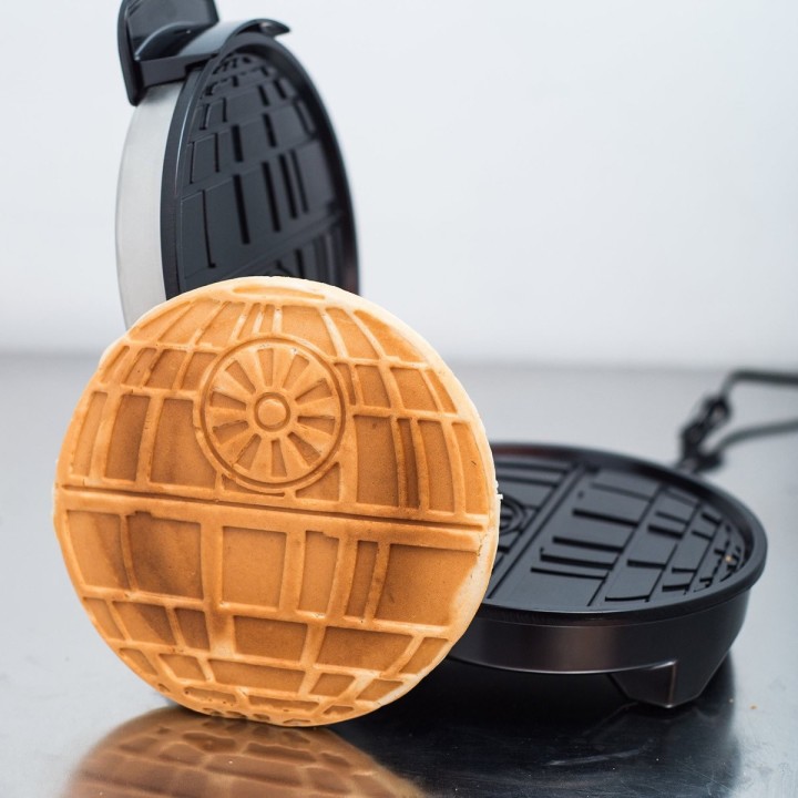 Piastra per waffle Morte Nera
