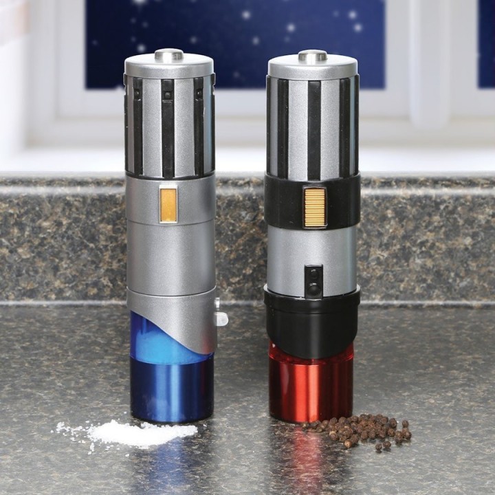Spade laser macina sale e macina pepe