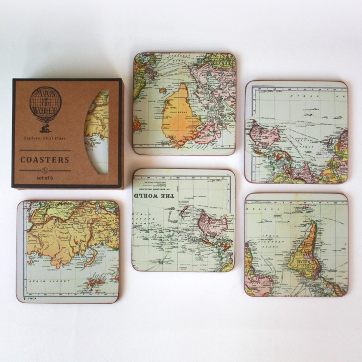 Sottobicchieri Geografici