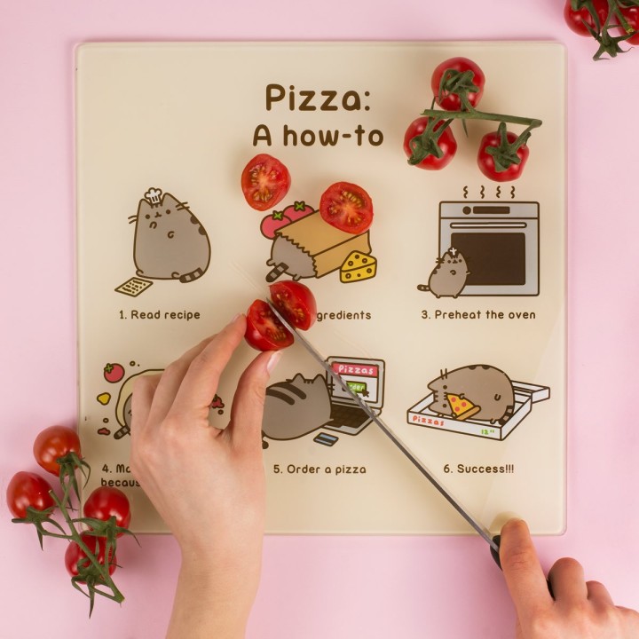 Tagliere Pizza Pusheen Cat