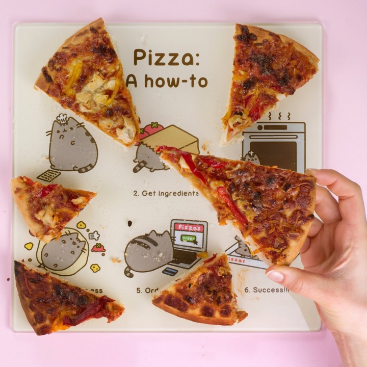 Tagliere Pizza Pusheen Cat